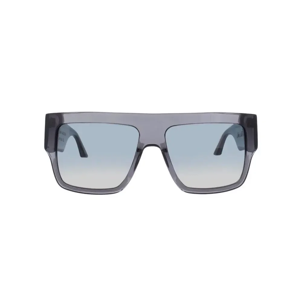 New Anna Karin Karlsson Mr 3Am Stories Grey White Gold Square Unisex Sunglasses